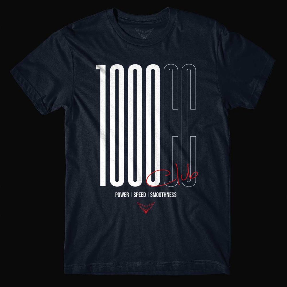1000cc Club Navy T-Shirt