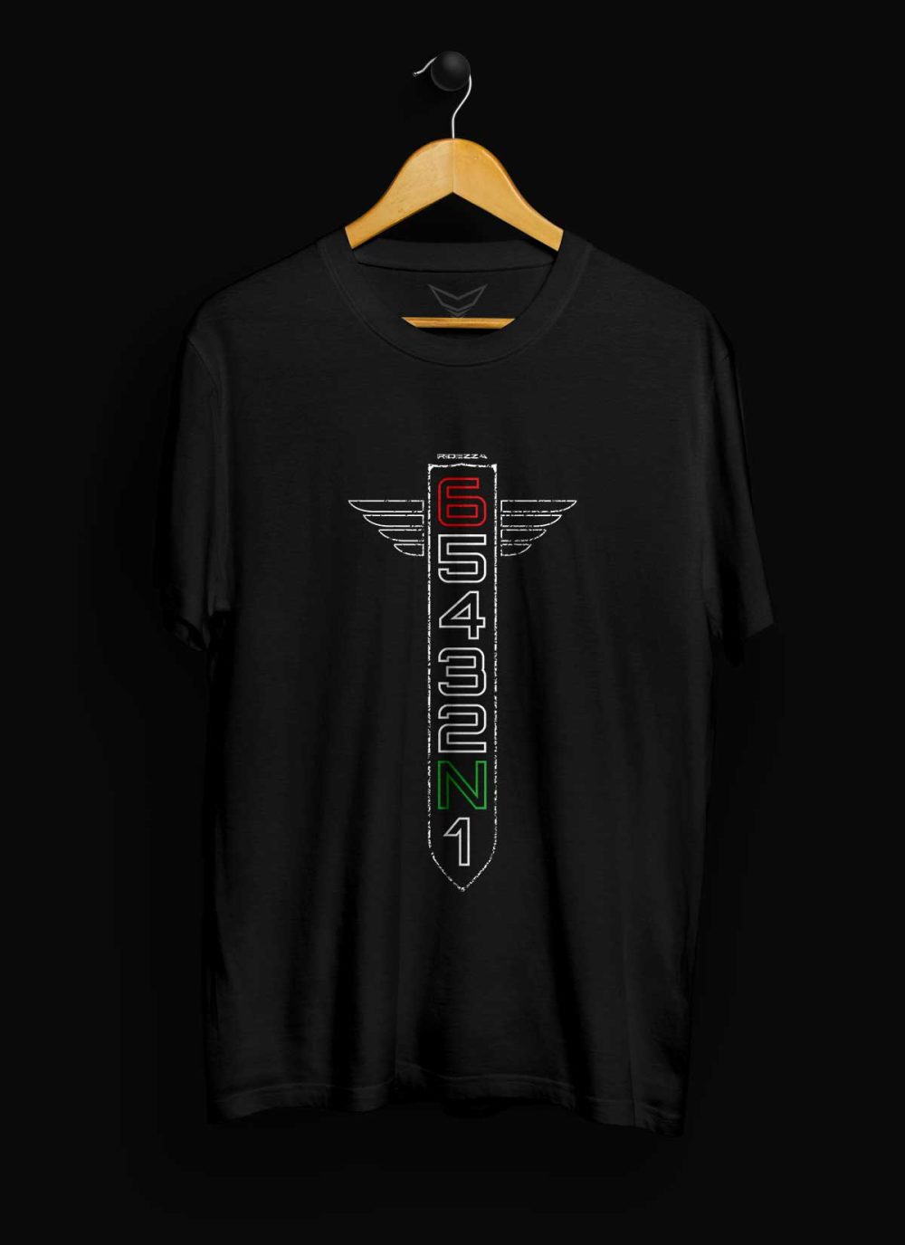 Motorcycle Gear Shift Racing 1N23456 TShirt Ridezza