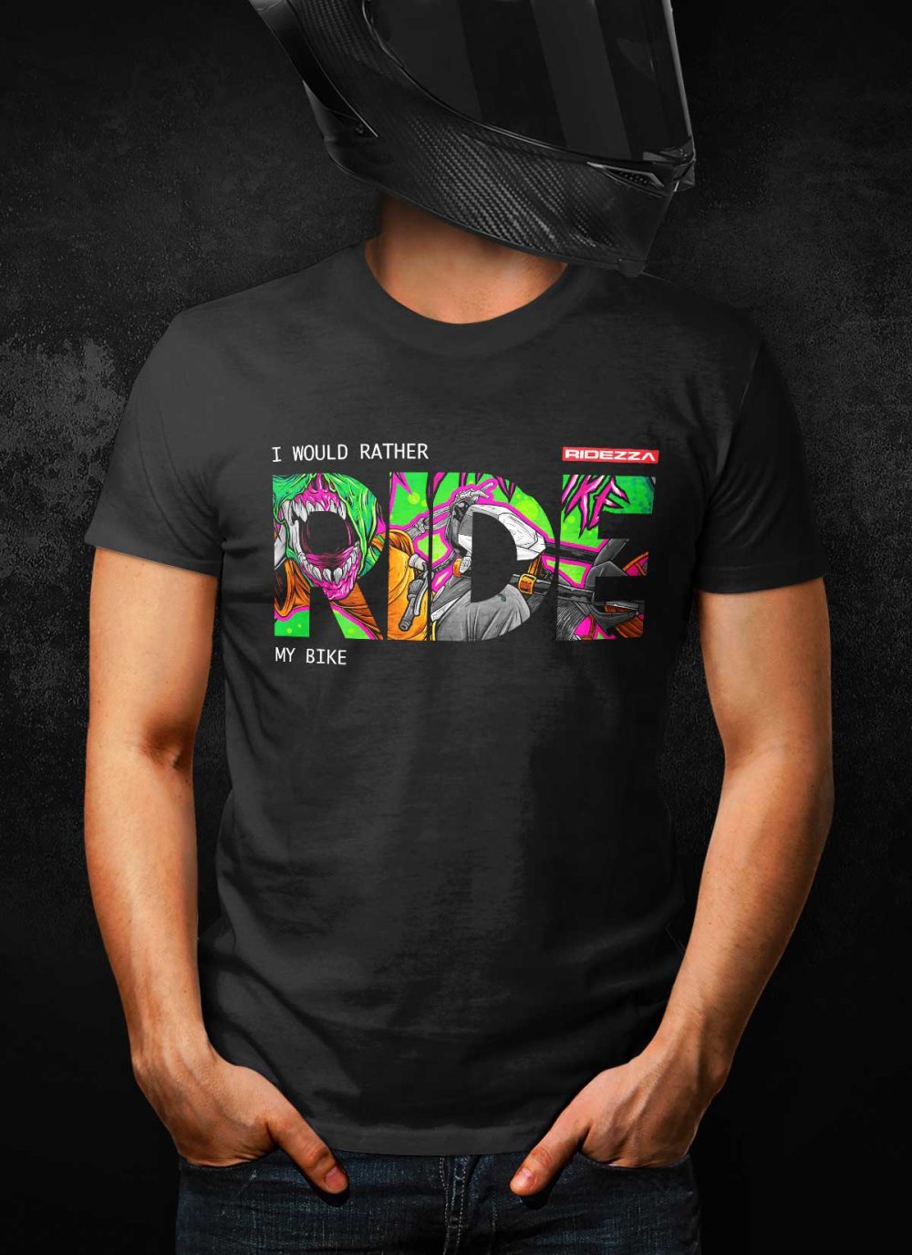 I Would Rather Ride My Bike DBL Edition T-Shirt
