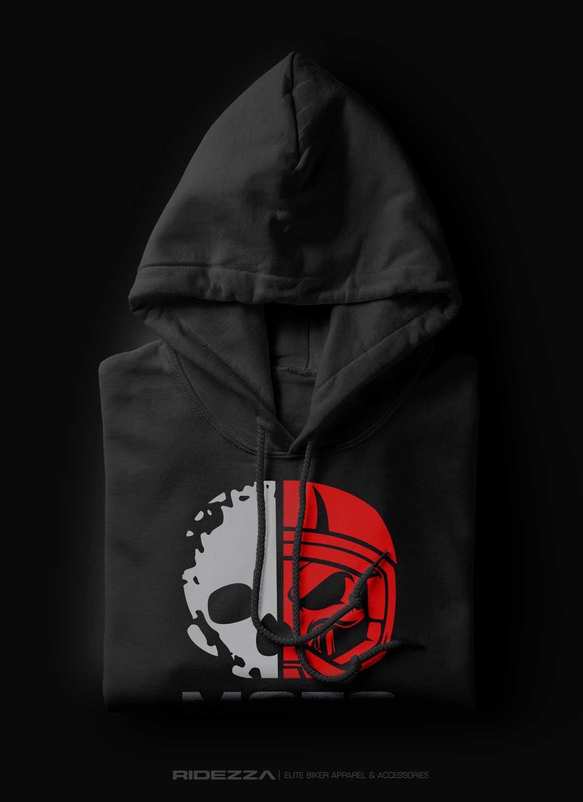 『AdaNousアダナス』AdaNous riders-style hoodie ACRO TOKYO][AdaNous] Flowing Riders-Style Hoodie