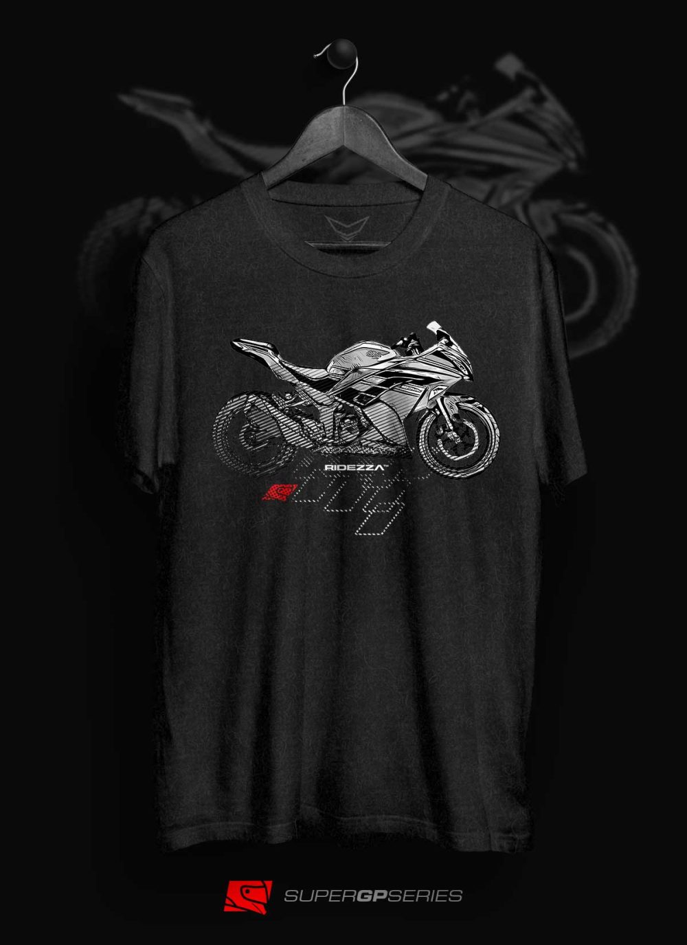 Ridezza Ninja 300 SuperGP Series T-Shirt